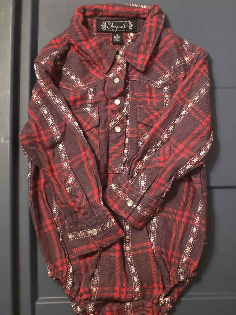 Shyanne Plaid Snap-Front Shirt